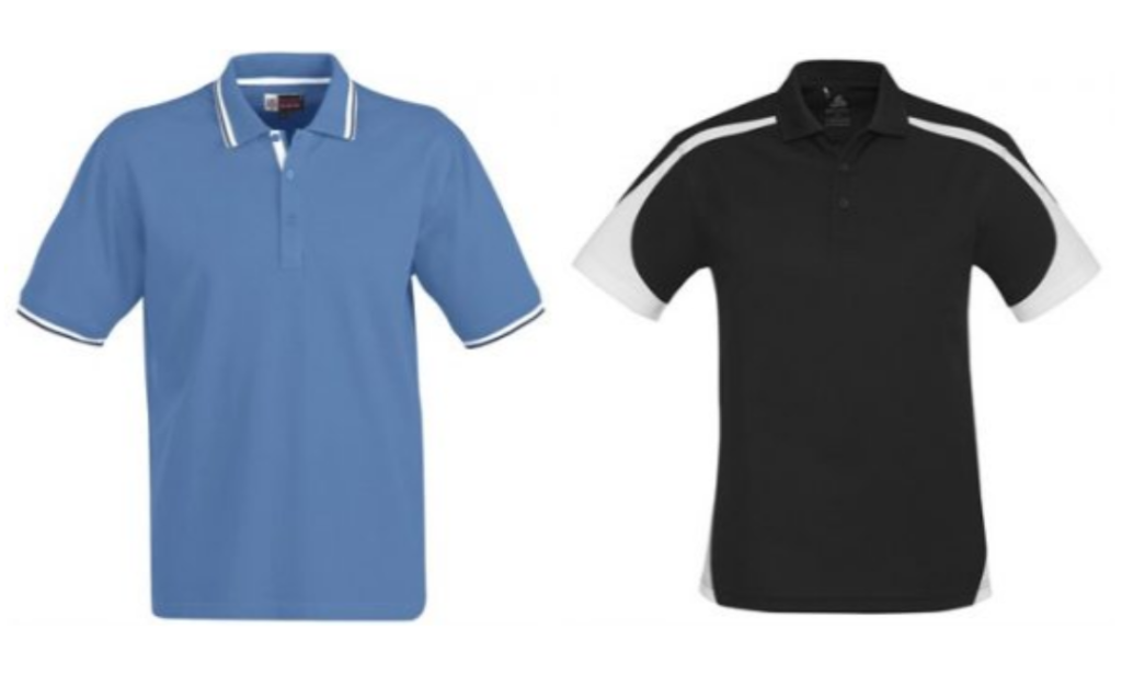 branded golf shirts